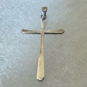 Vintage 925 Silver Cross
